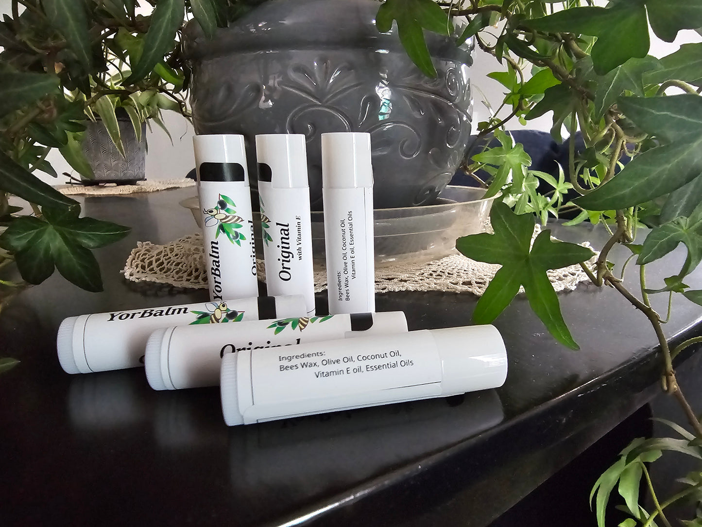 Original flavoured all-natural lip balm