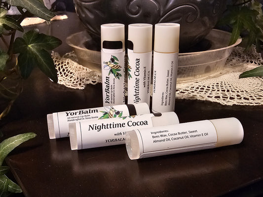 Nighttime Cocoa all-natural lip balm